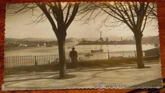 Postkarten: ANTIGUA FOTO POSTAL DE PORTUGALETE - VIZCAYA - N. 52 - LOS ALTOS HORNOS DE VISCAYA - ED. GARCIA GARR