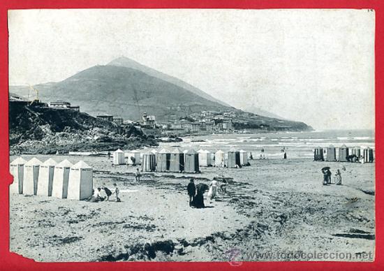 Postkarten: SAN SEBASTIAN ,VISTA PLAYA , COMO FOTO, MIDE APROXIMADAMENTE 21,5 X 15 CMS. ORIGINAL