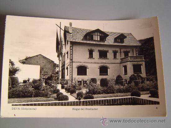 Postcards: Postal de Deva.- Hogar del productor