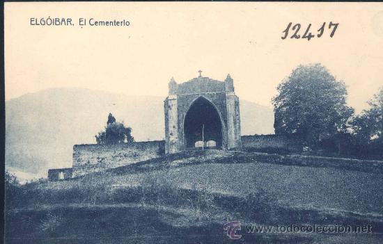 Postales: ELGOIBAR (GUIPUZCOA).- EL CEMENTERIO - Foto 1