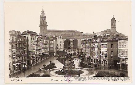 Postales: Vitoria, postal formato antiguo - Foto 1
