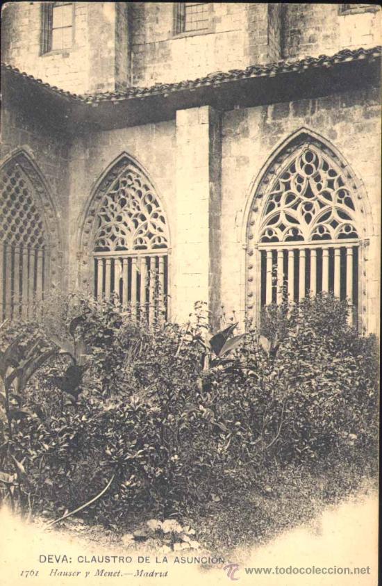 Postales: DEVA (GUIPUZCOA).- CLAUSTRO DE LA ASUNCION - Foto 1