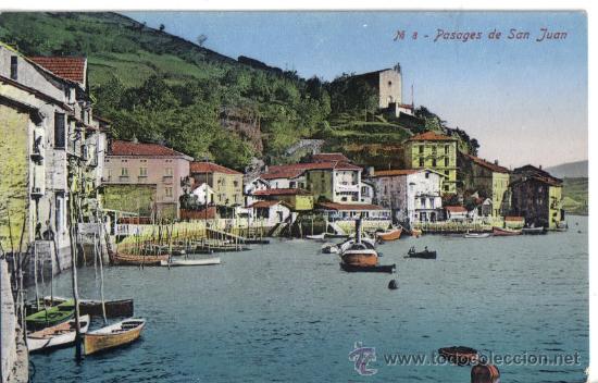 Postcards: POSTAL PASAJES DE SAN JUAN, GREGORIO GALARZA