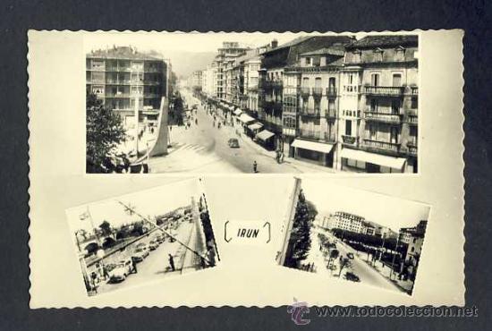 Postales: Postal de IRUN: 3 vistas (Ed.Daniel Arbon&eacute;s) - Foto 1