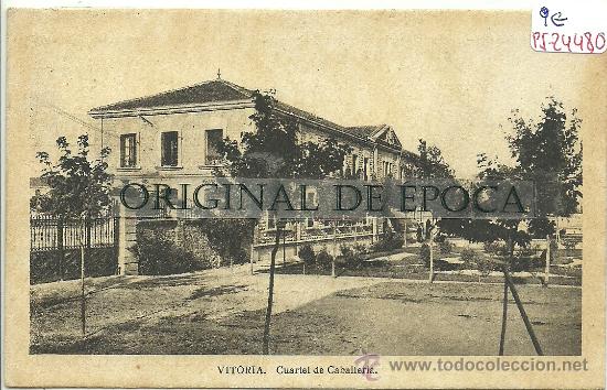 Postales: (PS-24480)POSTAL DE VITORIA-CUARTEL DE CABALLERIA