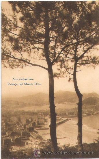 Postcards: TARJETA POSTAL. SAN SEBASTIAN. PAISAJE DEL MONTE ULIA. FOTOTP. HAUSER Y MENET.