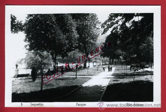 Postales: LEQUEITIO, PARQUE,    P65463 - Foto 1