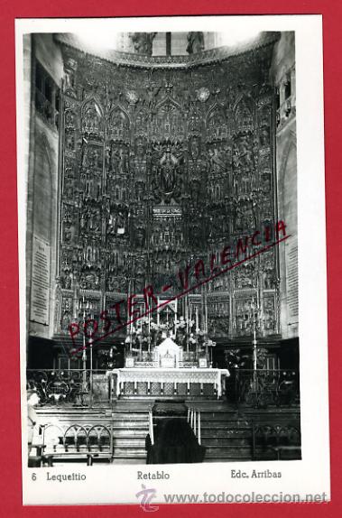 Postales: LEQUEITIO, RETABLO,    P65464 - Foto 1
