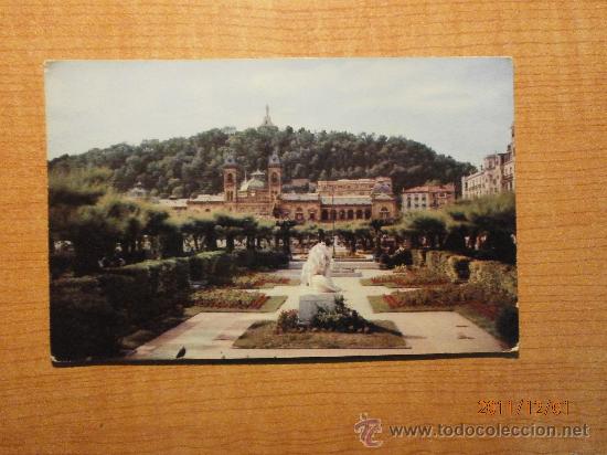 Postales: POSTAL SAN SEBASTIAN PARQUE DE ALDERDI - EDER SIN CIRCULAR