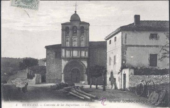 Postales: HERNANI (GUIPUZCOA).- CONVENTO DE LAS AGUSTINAS - Foto 1
