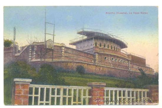 Postales: ALGORTA (Guecho) Vizcaya ..  la casa barco - Foto 1