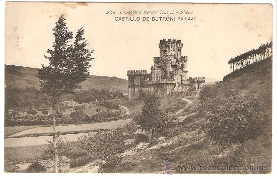 Postales: CASTILLO DE BUTRON.  BILBAO. - Foto 1