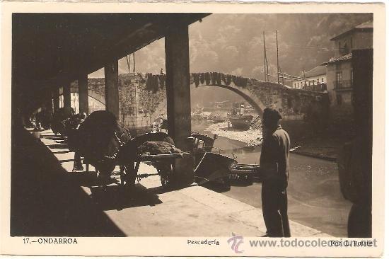 Postcards: ONDARROA.MARINERO PESCADOR.