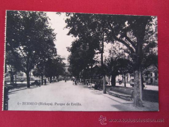 Postales: BERMEO - PARQUE DE ERCILLA - Foto 1