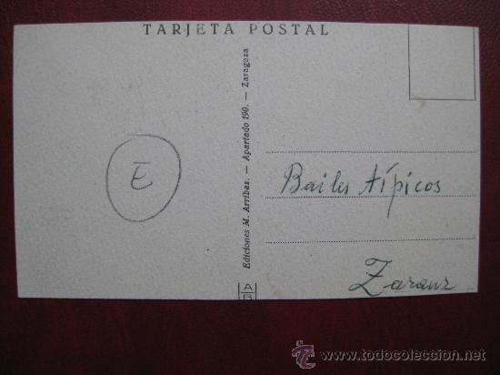 Postales: ZARAUZ - BAILES TIPICOS - Foto 2