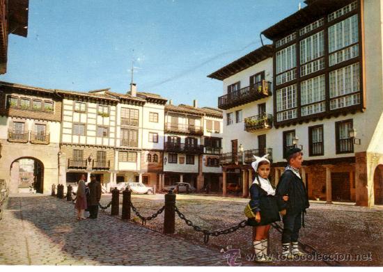 Postales: POSTAL N&ordm; 5211 FUENTERRABIA SAN SEBASTIAN PLAZA DEL VICARIO