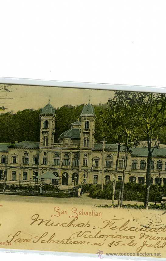 Postkarten: POSTAL SAN SEBASTIAN EL GRAN CASINO