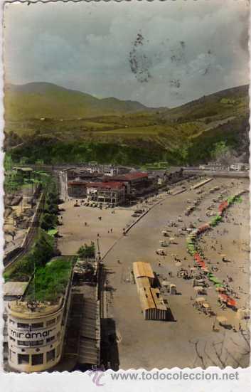 Postales: Deva. 23. La Playa. Garcia Garrabella. Circulada. - Foto 1