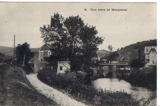 Postales: MARTUTENE, GUIPUZCOA. UNA VISTA DE MARTUTENE