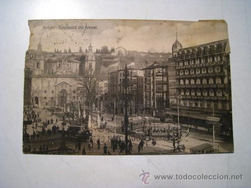 Postales: BILBAO: BOULEVARD DEL ARENAL - Foto 1