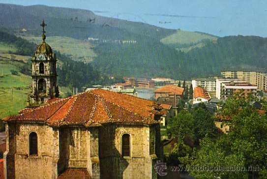 Postais: VERGARA N&ordm; 96 PARROQUIA DE SANTA MARINA EXCLUSIVAS SAN CAYETANO ESCRITA CIRCULADA SELLO