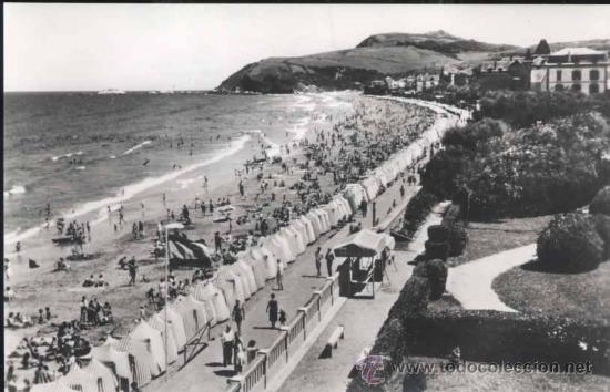 Postales: ZARAUZ (GUIPUZCOA).- LA PLAYA. - Foto 1