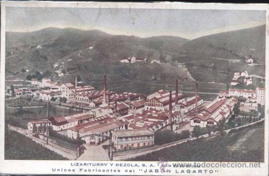 Postcards: SAN SEBASTIAN (GUIPUZCOA).- LIZARITURRY Y REZOLA- UNICOS FABRICANTES DEL &rdquo;JABON LAGARTO&rdquo;