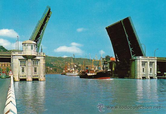 Postales: Bilbao, puente del Generalisimo - Foto 1