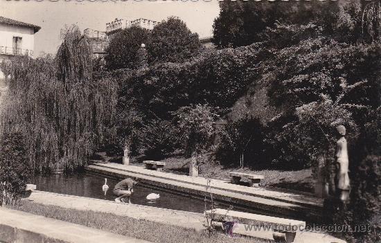Postales: 15 Fuenterrabia parque de los Cisnes (escrita) - Foto 1