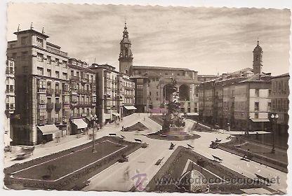 Postales: Vitoria, postal formato antiguo - Foto 1
