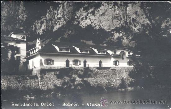 Cartes Postales: SOBR&Oacute;N (&Aacute;LAVA).- RESIDENCIA ORIOL- POSTAL FOTOGR&Aacute;FICA