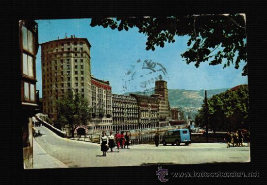 Postales: POSTAL DE BILBAO - MUELLE DE LA NAJA - Foto 1
