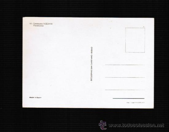 Postales: POSTAL DE BILBAO - GALD&Aacute;CANO - Foto 2