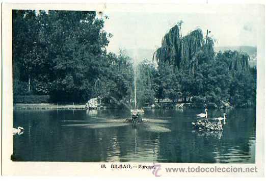 Postales: Bilbao. Parque. No escrita. - Foto 1