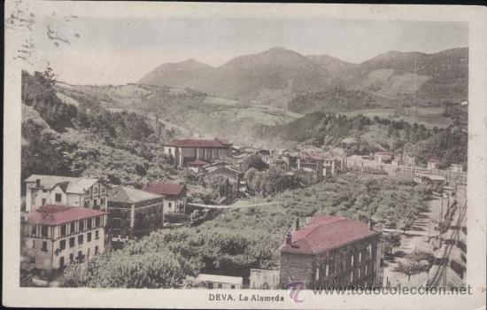 Postales: DEVA (GUIPUZCOA).- LA ALAMEDA - Foto 1