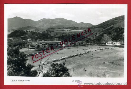 Postales: POSTAL, DEVA, GUIPUZCOA, LA PLAYA,    P69893 - Foto 1