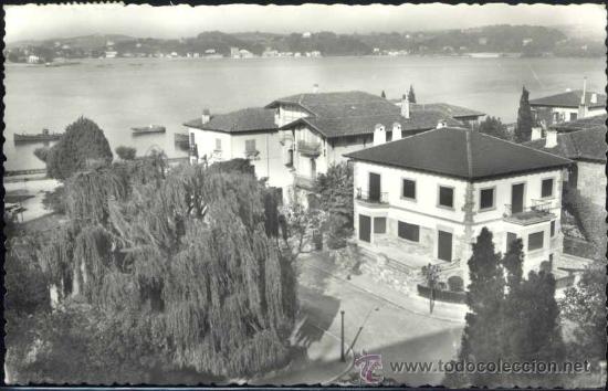 Postais: FUENTERRABIA (GUIPUZCOA).- EL BIDASOA Y PASEO DE DORRONSORO