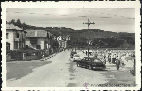 Postales: FUENTERRABIA (GUIPUZCOA).- PASEO DE LA PLAYA
