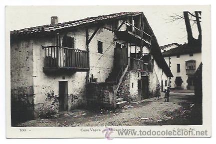Postcards: CASA VASCA. MAISON BASQUE. (L. ROISIN, FOT. N&ordm; 109)