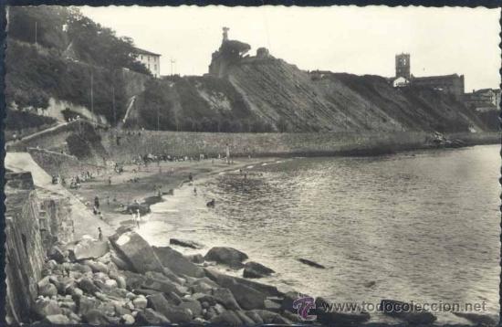 Postales: GUETARIA (GUIPUZCOA).- LA PLAYA - Foto 1