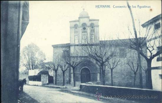 Postales: HERNANI (GUIPUZCOA).- CONVENTO DE LAS AGUSTINAS - Foto 1