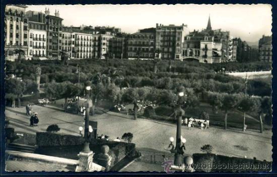 Postales: SAN SEBASTIAN : Heliotipia N&ordm; 31 - Parque Alderdi-Eder. Fotografica