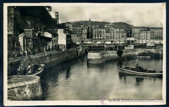 Postales: SAN SEBASTIAN : Heliotipia N&ordm; 35 - Puerto. Fotografica