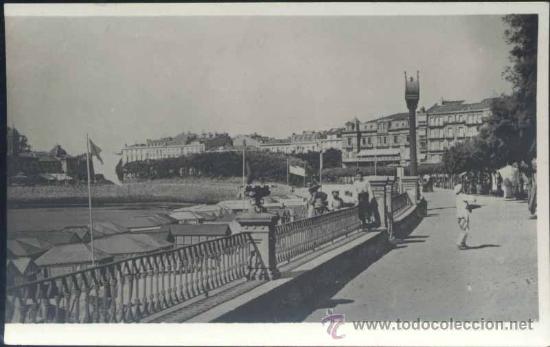 Postales: SAN SEBASTIAN (GUIPUZCOA).- PASEO DE LA CONCHA (FOTOGRAF&Iacute;A)