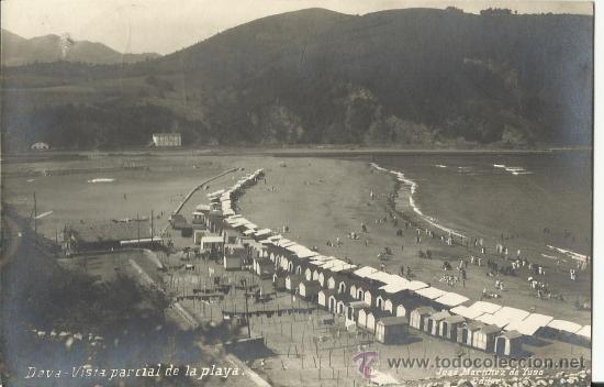 Postales: casetas en la playa  de  Deva - Foto 1