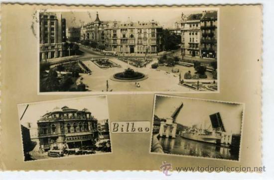 Postales: POSTAL BILBAO VARIAS VISTAS - Foto 1