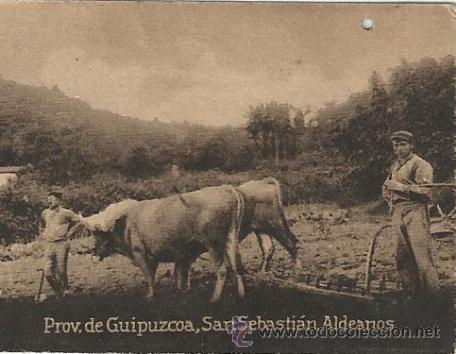 Postcards: POSTAL ORIGINAL DECADA DE LOS 30. PROV. GUIPUZCOA N&ordm; 1284. VER TAMA&Ntilde;O Y EXPLICACION.