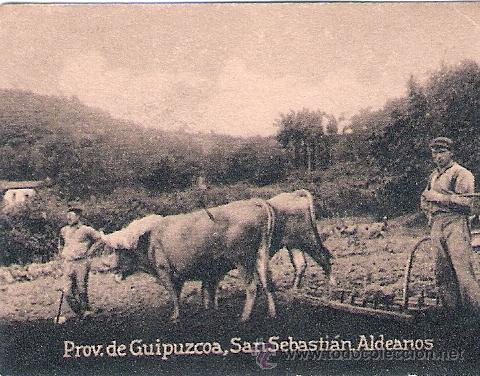 Postcards: POSTAL ORIGINAL DECADA DE LOS 30. PROV. DE GUIPUZCOA. N&ordm; 1284. VER TAMA&Ntilde;O Y EXPLICACION.