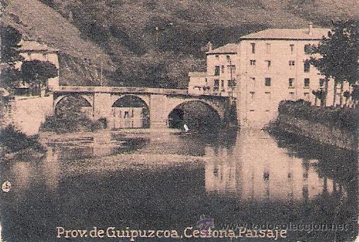 Postcards: POSTAL ORIGINAL DECADA DE LOS 30. PROV. GUIPUZCOA N&ordm; 1296. VER TAMA&Ntilde;O Y EXPLICACION.
