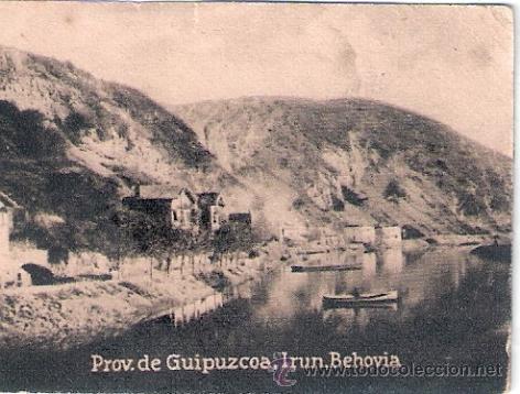 Postcards: POSTAL ORIGINAL DECADA DE LOS 30. PROV. GUIPUZCOA N&ordm; 1290. VER TAMA&Ntilde;O Y EXPLICACION.
